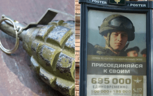 Tropas de Putin celebraban felices y borrachos… hasta que una granada explotó por error