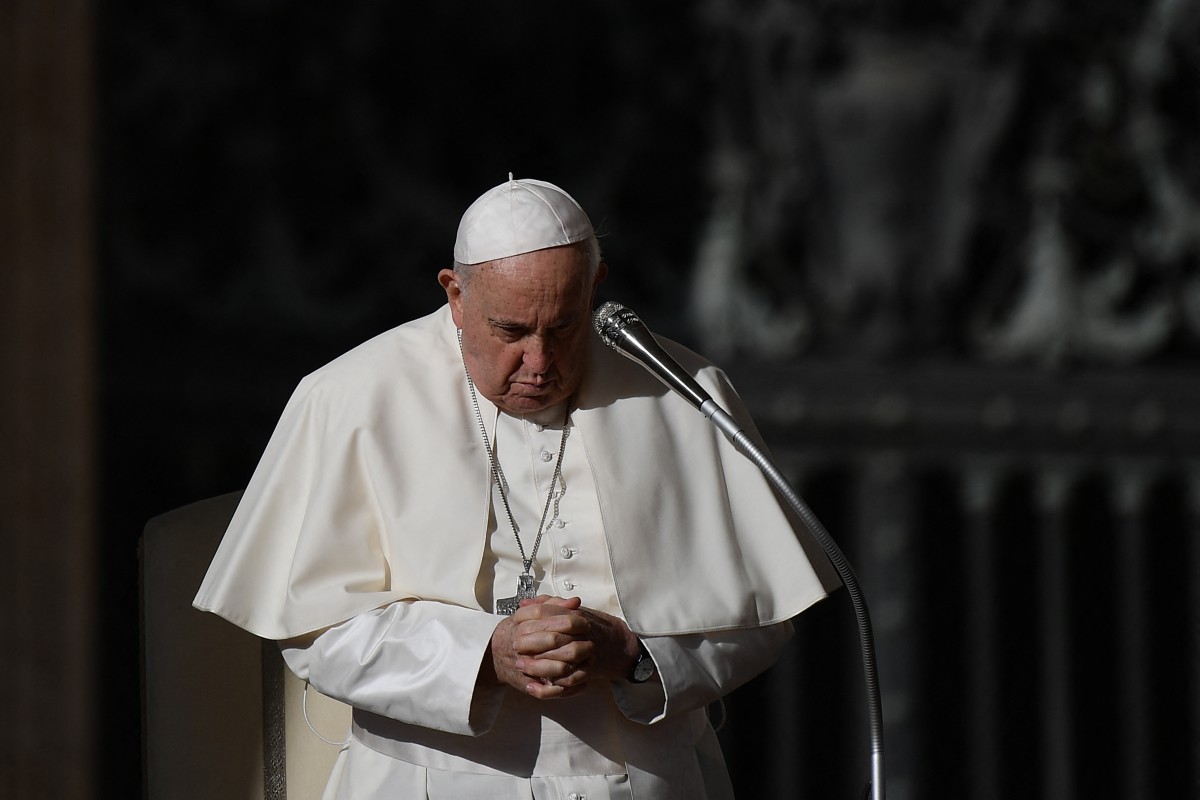 El papa Francisco pidió usar el dinero de las armas para crear un fondo contra el hambre y la crisis climática