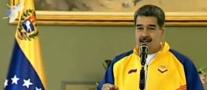 Maduro recibió en Miraflores a los atletas que participaron en los Juegos Panamericanos