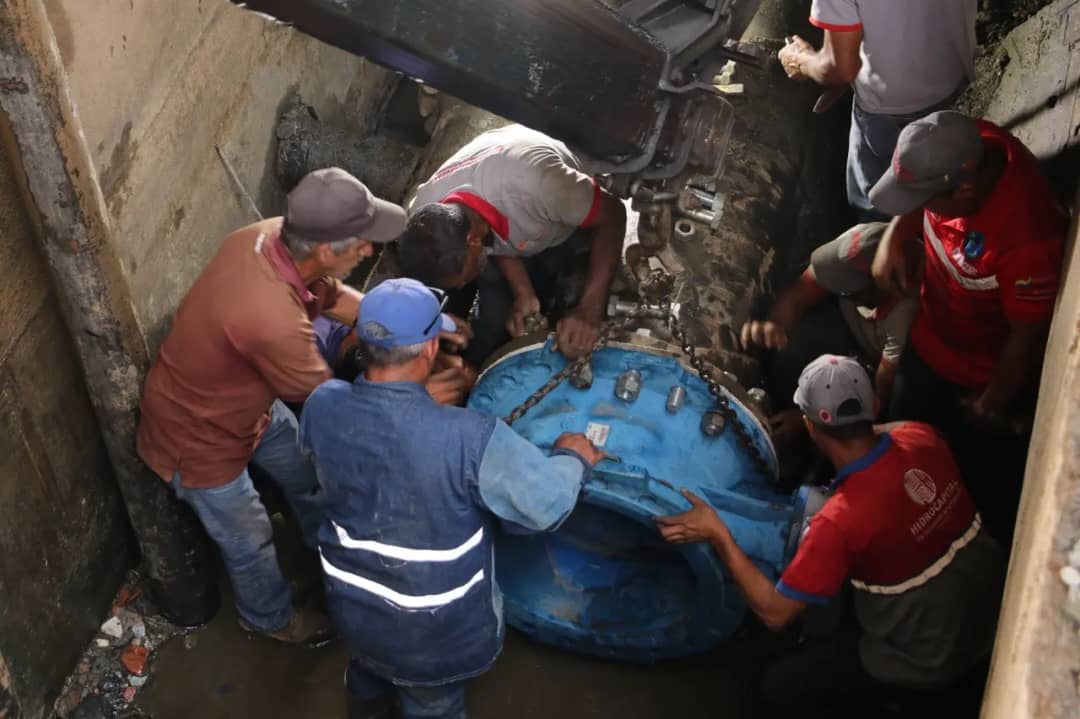 Hidrocapital terminó los trabajos de mantenimiento en Tuy III