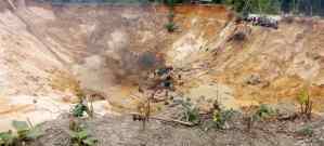 Al menos cinco muertos y ocho desaparecidos tras derrumbe en una mina en la Gran Sabana