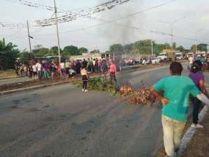 En Barinas recurren a las protestas para evitar que les quiten la luz