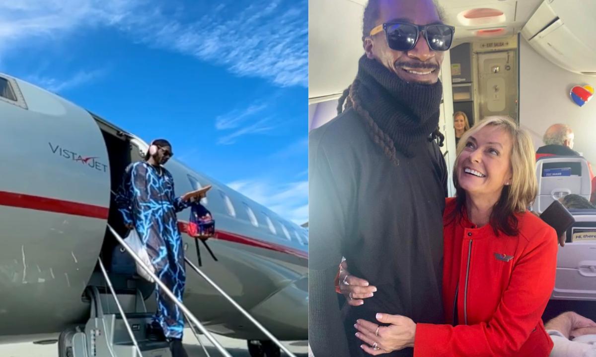 Azafata se tomó una foto con Snoop Dogg, pero después descubrió un desgarrador secreto (VIDEO)