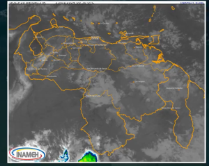 Inameh prevé escasa nubosidad en gran parte del país este #23Ene