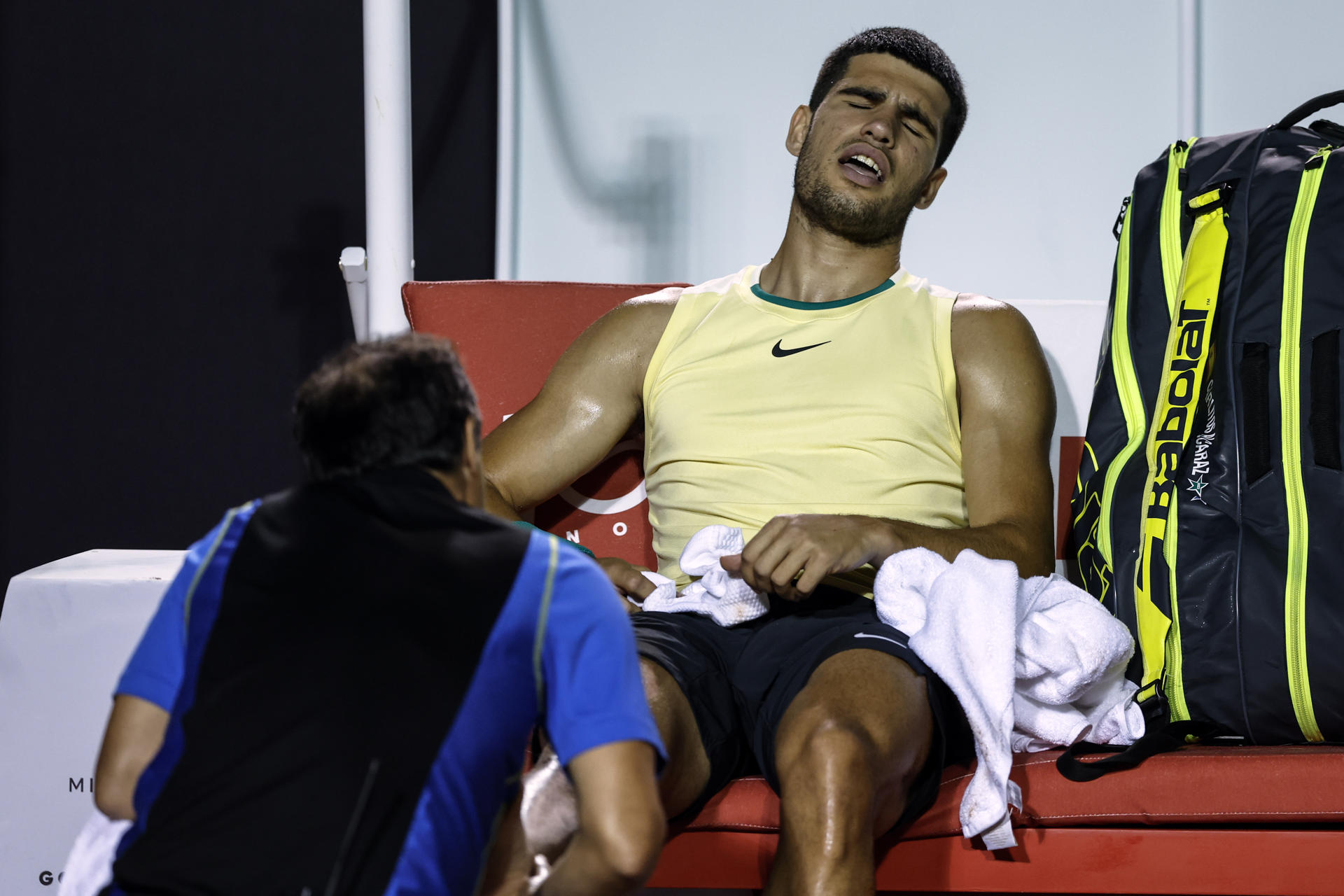 Alcaraz participará en Indian Wells pese a su lesión en el Abierto de Río