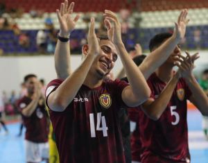 La Vinotinto terminó tercera en la Copa América de Futsal tras golear a Paraguay (Fotos)