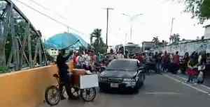 Vecinos de la Panamericana en Mérida trancaron Troncal 001 en protesta por apagones