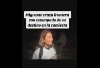 Migrante latina usó un ingenioso método para llegar a EEUU y todo gracias a su prenda de vestir (VIDEO)