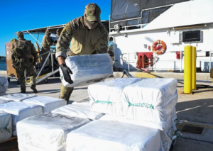 Puerto Rico capturó a cuatro colombianos que transportaban dos toneladas de cocaína en un semisumergible
