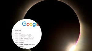 Esto es lo que pasa en Google cuando se busca “eclipse solar”