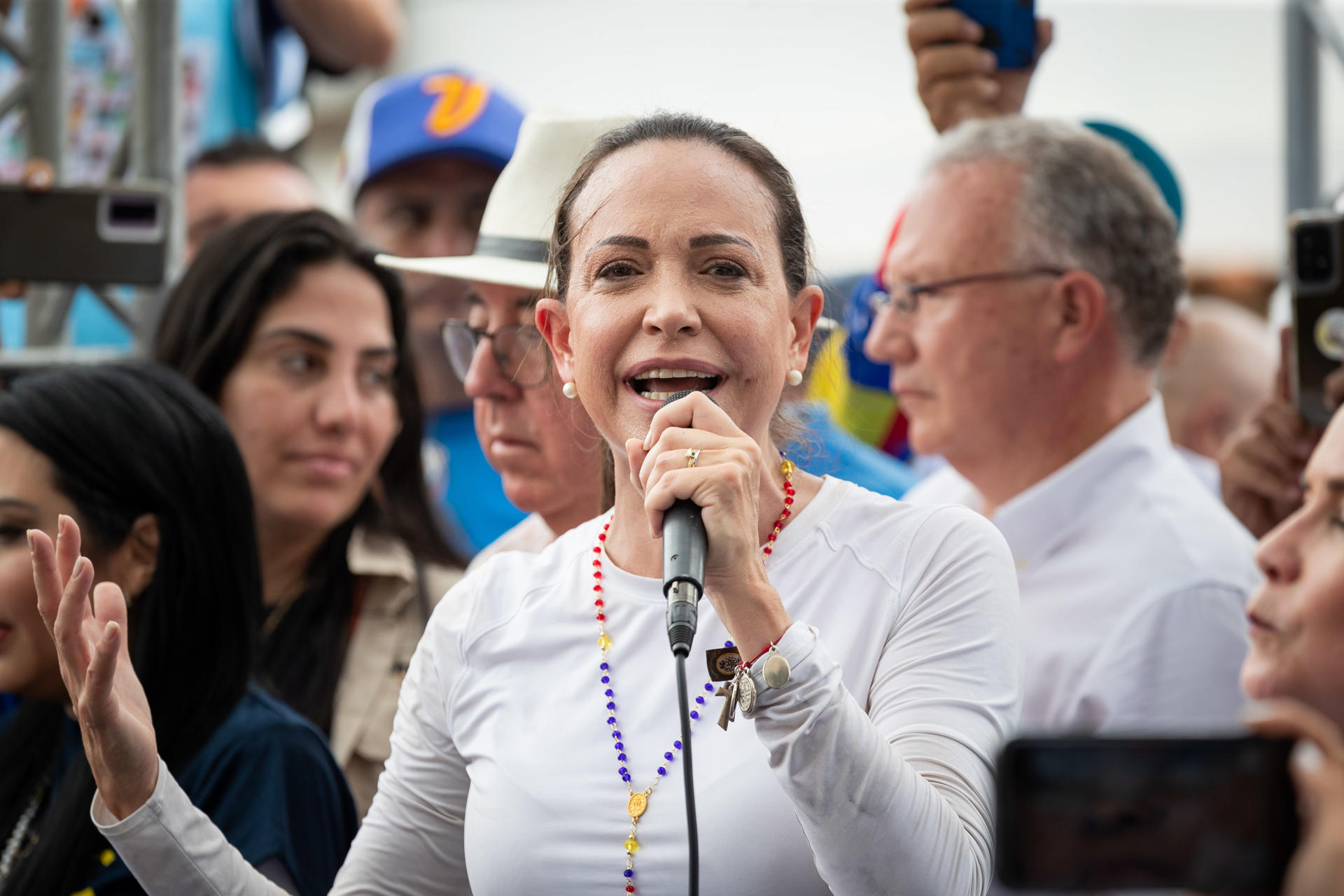 María Corina Machado felicitó a Luis Abinader tras su reelección en República Dominicana