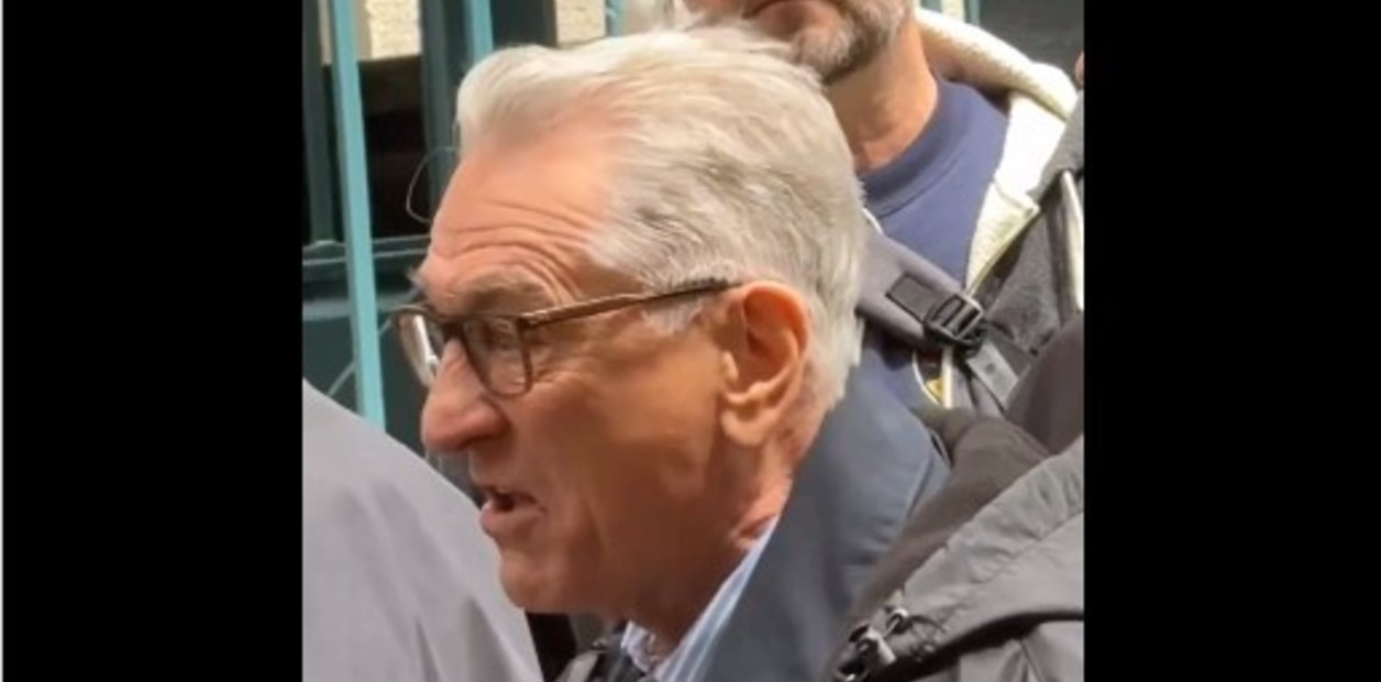 La verdad detrás del VIDEO de Robert De Niro “enfrentando” a manifestantes propalestinos sale a la luz