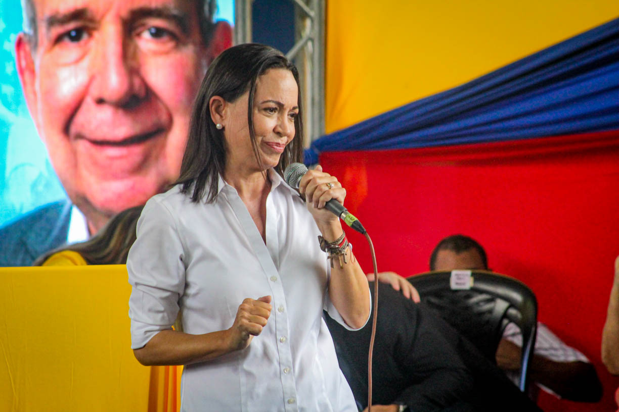 María Corina Machado aplaudió apoyo inequívoco del G7 a las elecciones libres en Venezuela