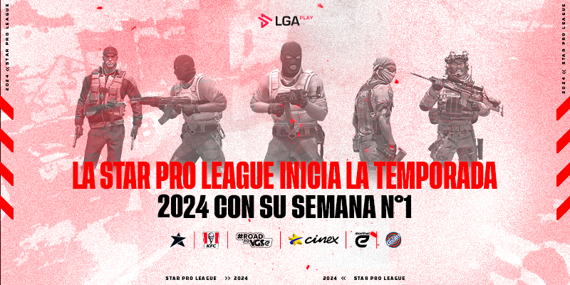 Star Pro League inicia la temporada 2024 con su semana 1