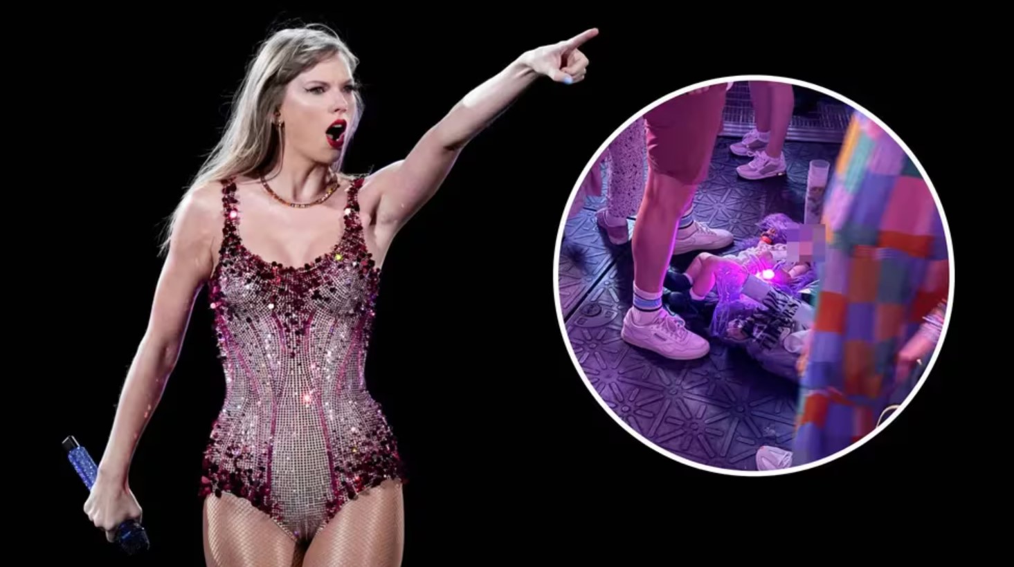 La foto de un bebé en un concierto de Taylor Swift se volvió viral y desató la indignación de los “swifties”