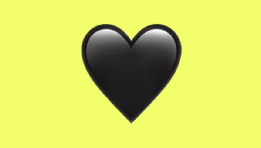 ¿Qué significa el emoji de corazón negro en WhatsApp?