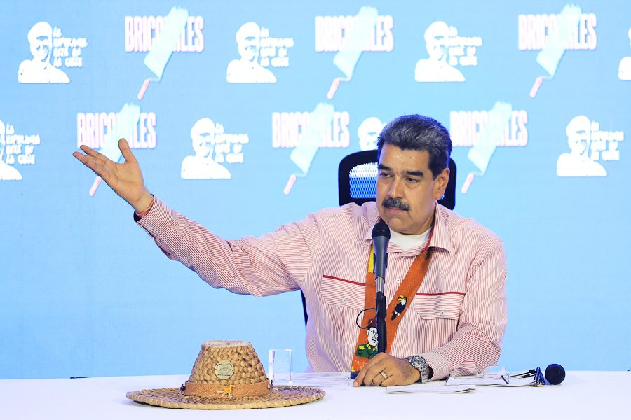 Maduro, pasando pena en Tucupita (VIDEO)