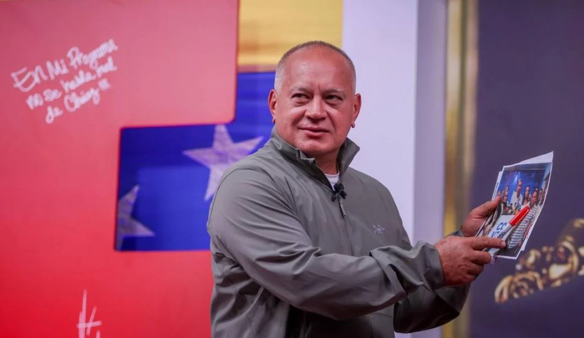 Diosdado Cabello se desmarcó de las amenazas de El Tren del Llano contra María Corina Machado