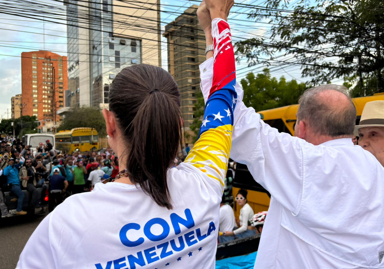 María Corina Machado reaccionó al multitudinario respaldo de venezolanos este #29Jul