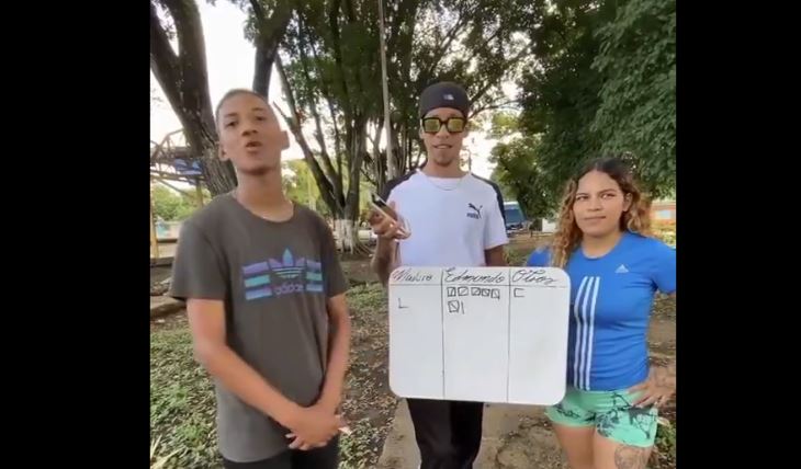 Tiktokers realizaron encuesta improvisada en las calles de Carabobo: así quedaron los resultados (Video)