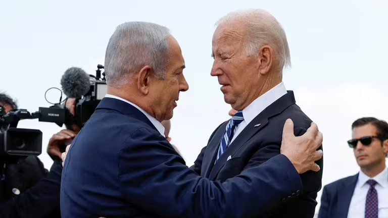 Biden recibe a Netanyahu en la Casa Blanca para acelerar el cese del fuego entre Israel y Hamás