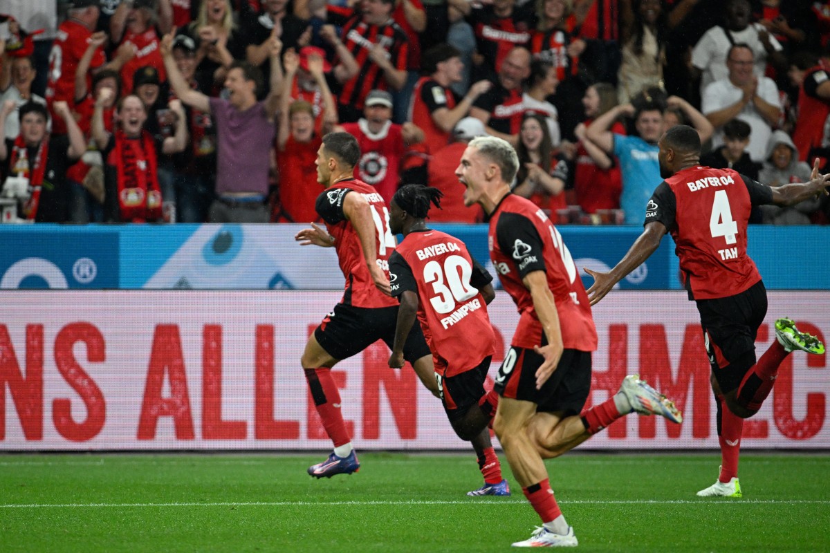 Bayer Leverkusen sobrevivió en un partido sufrido para alcanzar la Supercopa alemana