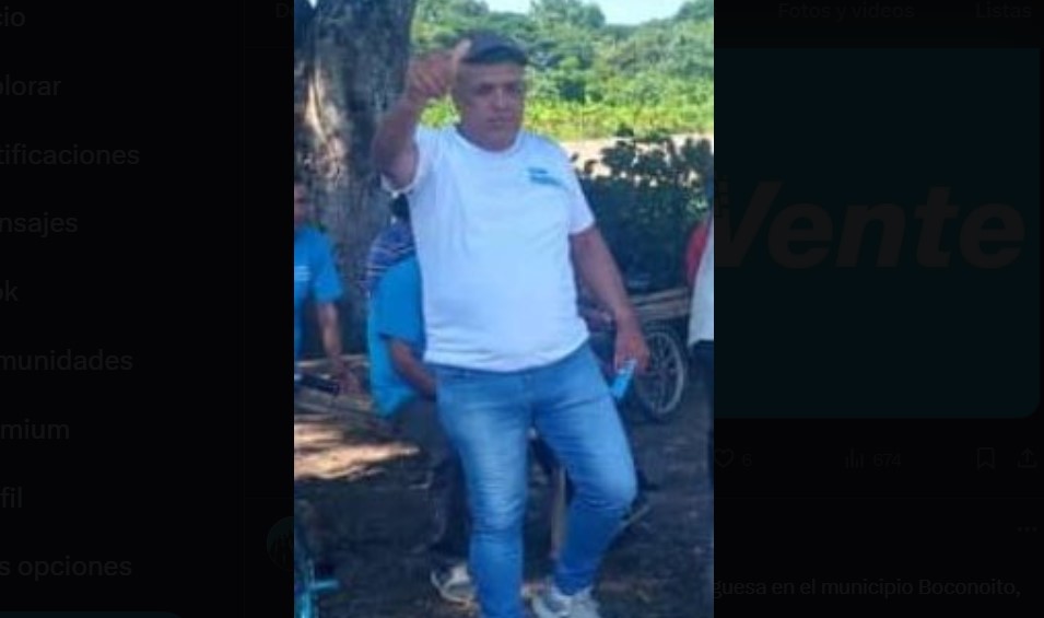Funcionarios policiales detuvieron en Portuguesa al dirigente de Vente Venezuela Heli Villamizar 