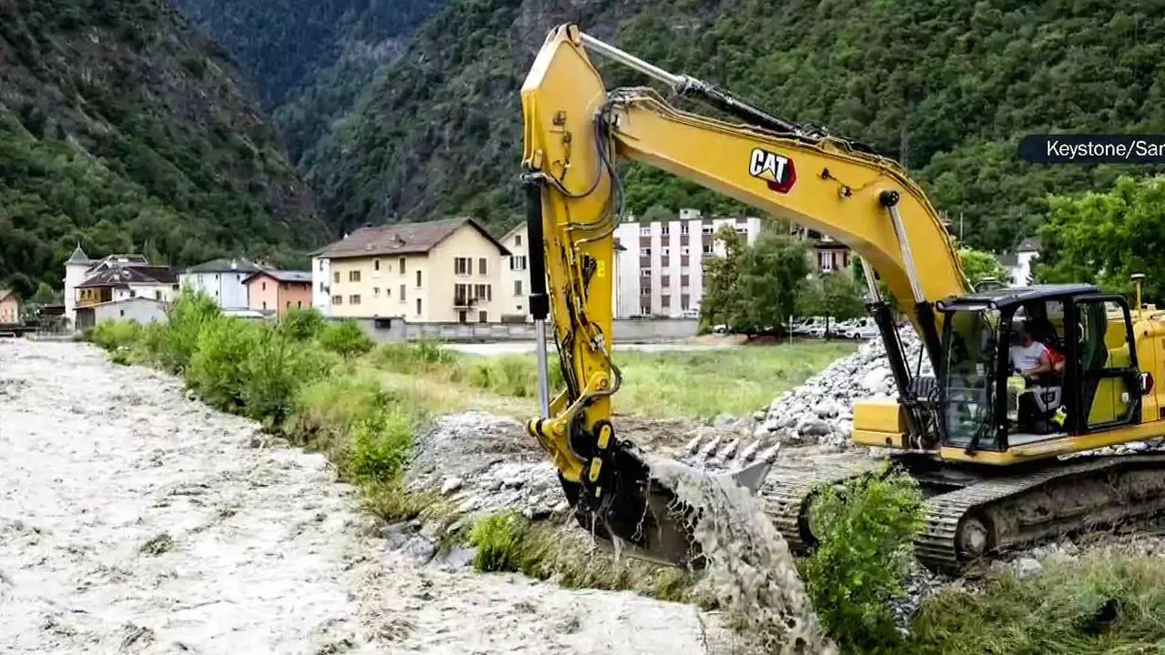 Miles de turistas quedan aislados por deslizamiento de tierra en valles suizos